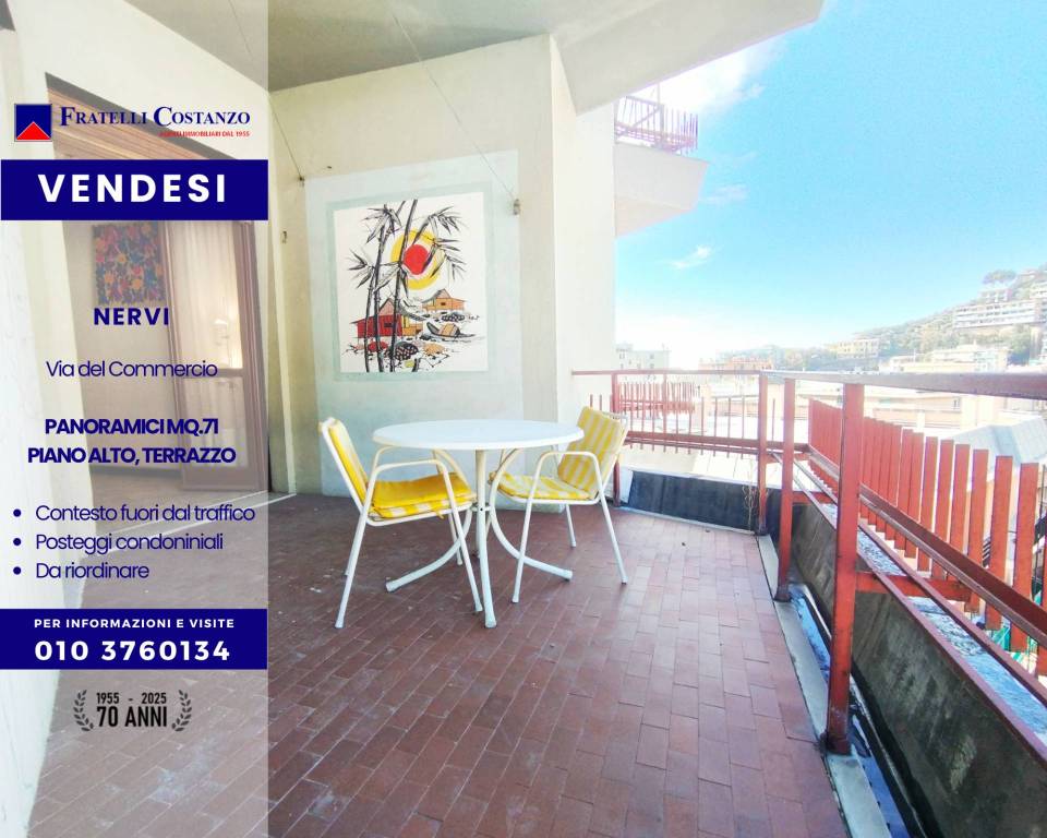 appartamento in vendita a Genova in zona Nervi