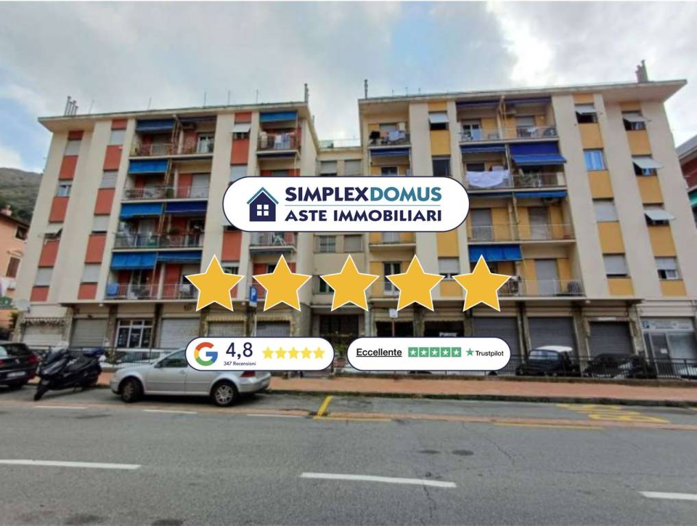 appartamento in vendita a Genova in zona Nervi