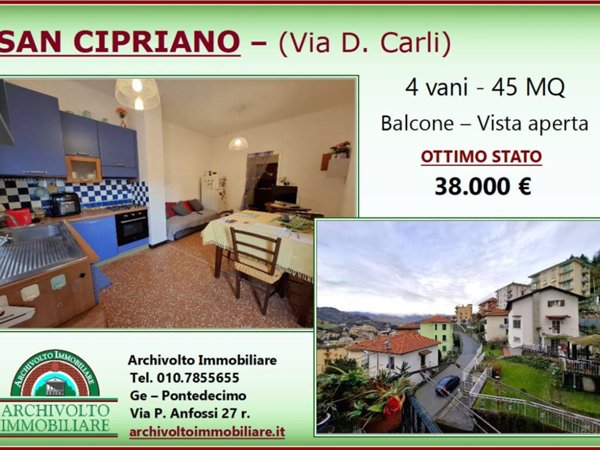 appartamento in vendita a Genova in zona Bolzaneto