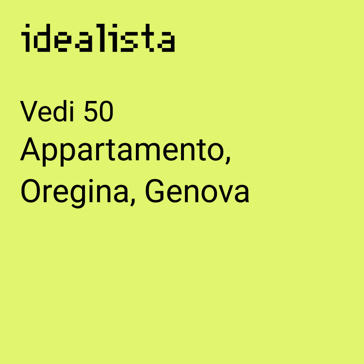 appartamento in vendita a Genova in zona Oregina