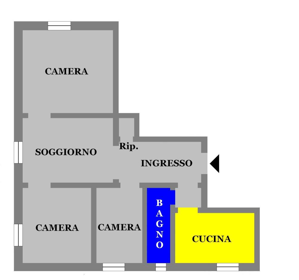 appartamento in vendita a Genova in zona Lagaccio / Granarolo