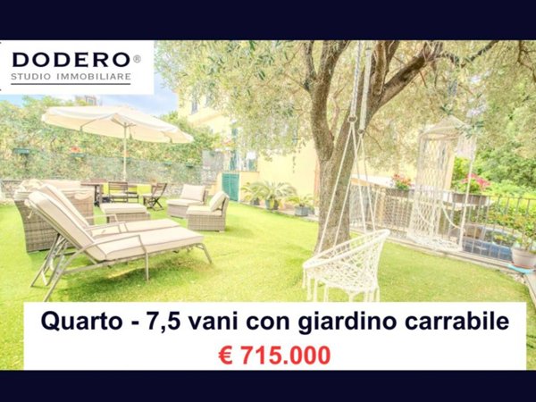 appartamento in vendita a Genova in zona Nervi