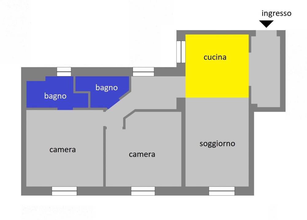 appartamento in vendita a Genova in zona Oregina
