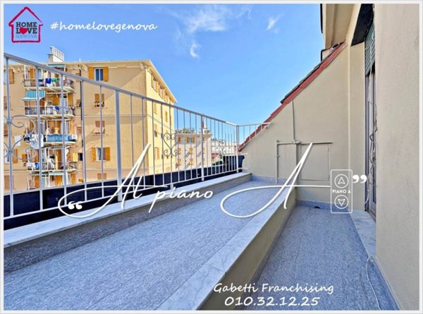appartamento in vendita a Genova in zona Sturla