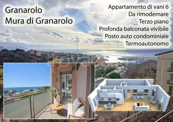 appartamento in vendita a Genova in zona Lagaccio / Granarolo