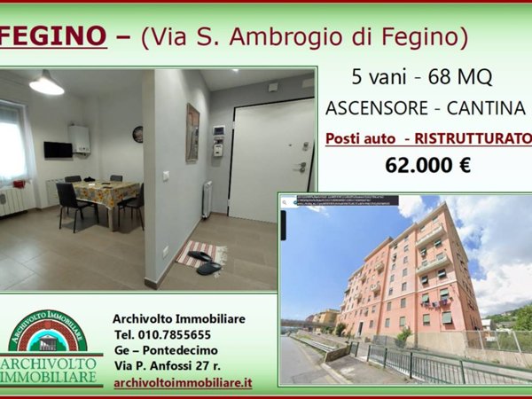 appartamento in vendita a Genova in zona Borzoli