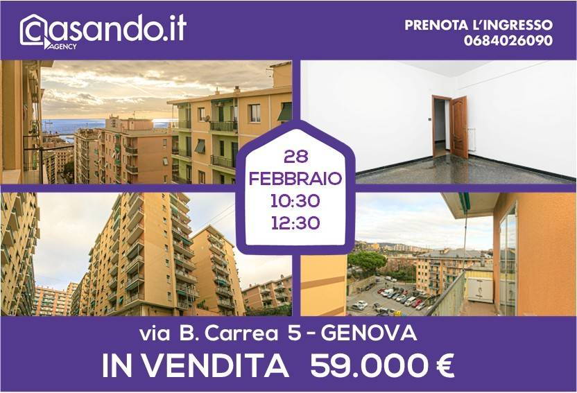 appartamento in vendita a Genova