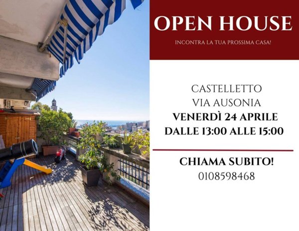 appartamento in vendita a Genova in zona Castelletto