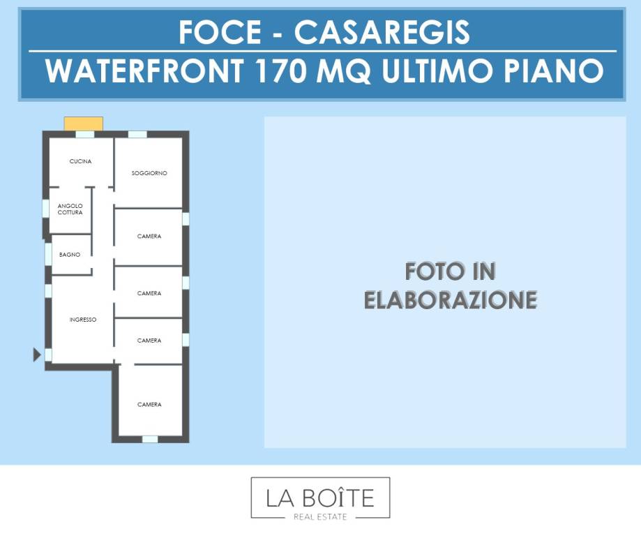 appartamento in vendita a Genova in zona Foce