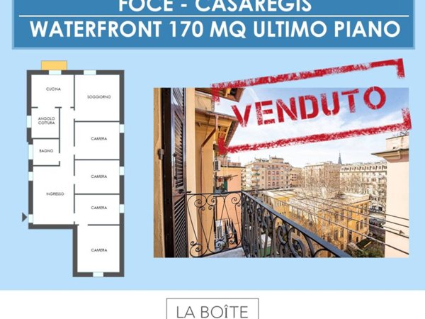 appartamento in vendita a Genova in zona Foce