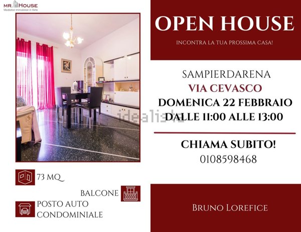 appartamento in vendita a Genova in zona Sampierdarena