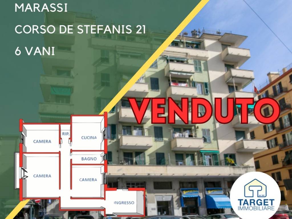 appartamento in vendita a Genova in zona Marassi