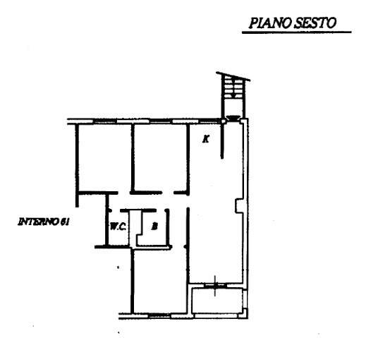 appartamento in vendita a Genova in zona San Gottardo/Sant'Eusebio