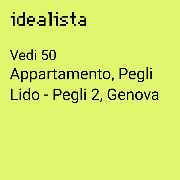 appartamento in vendita a Genova in zona Pegli