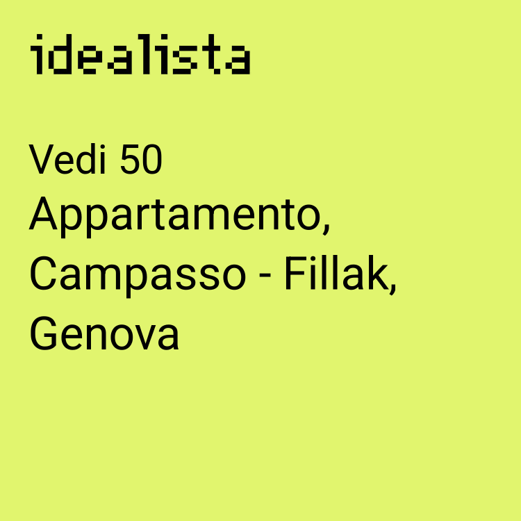 appartamento in vendita a Genova