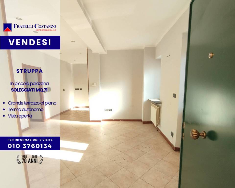 appartamento in vendita a Genova in zona Struppa