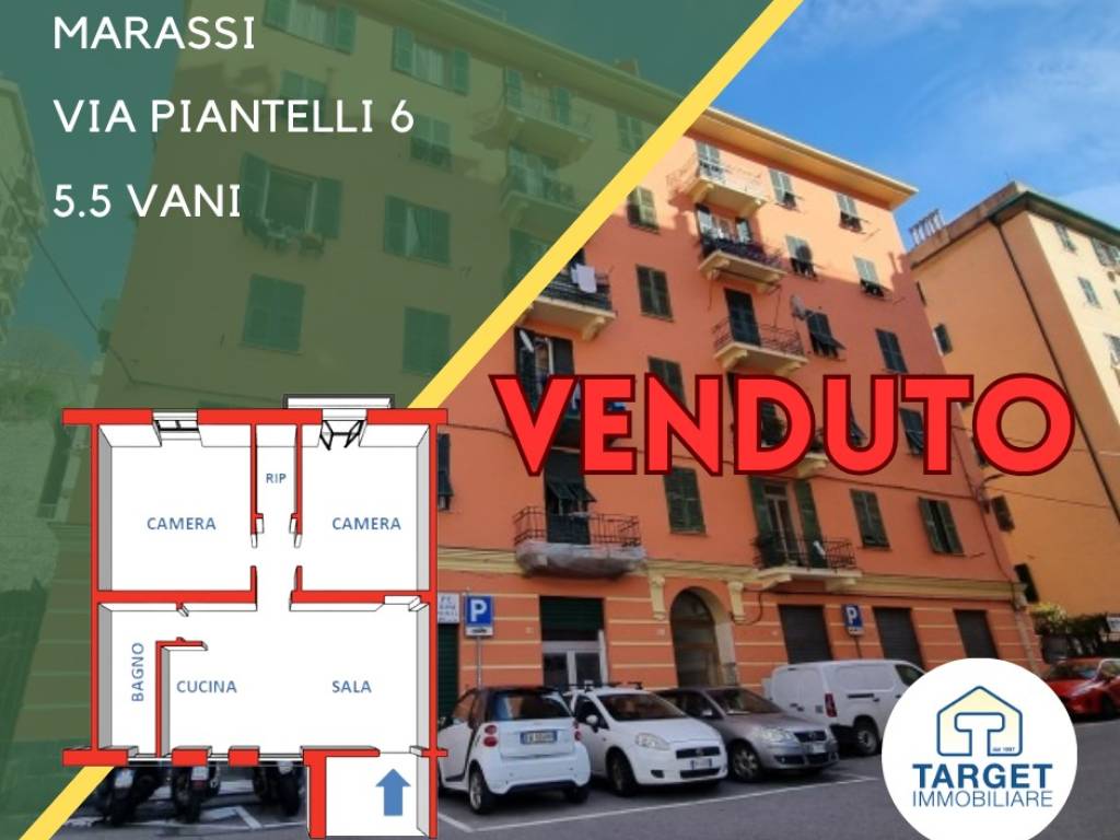 appartamento in vendita a Genova in zona Marassi
