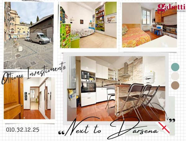 appartamento in vendita a Genova in zona Sottoripa / Maddalena / Molo