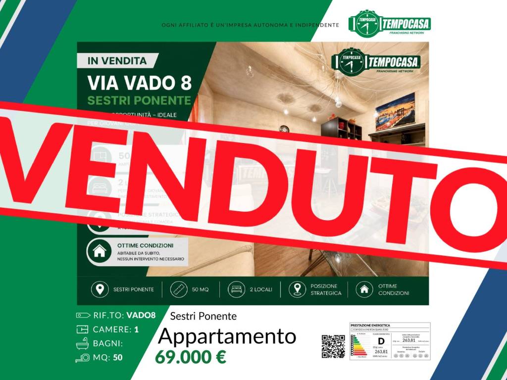 appartamento in vendita a Genova in zona Sestri Ponente