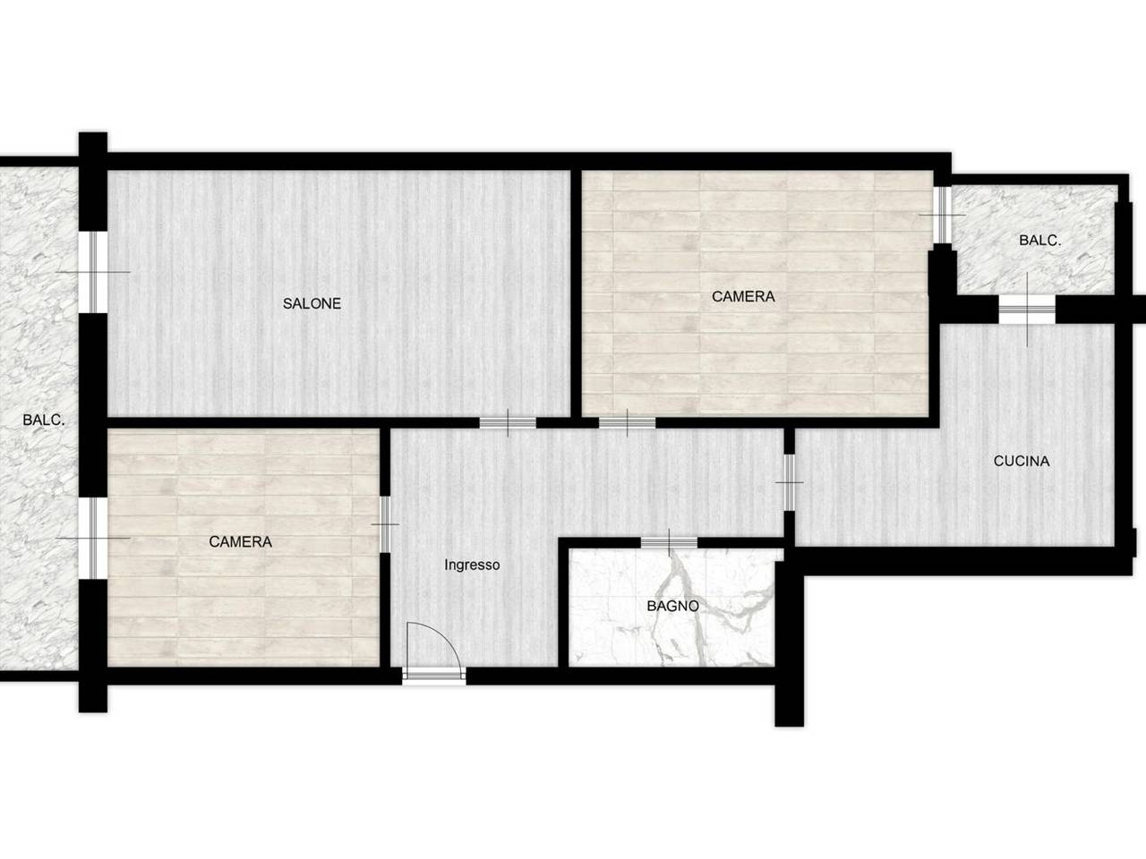 appartamento in vendita a Genova in zona Sampierdarena