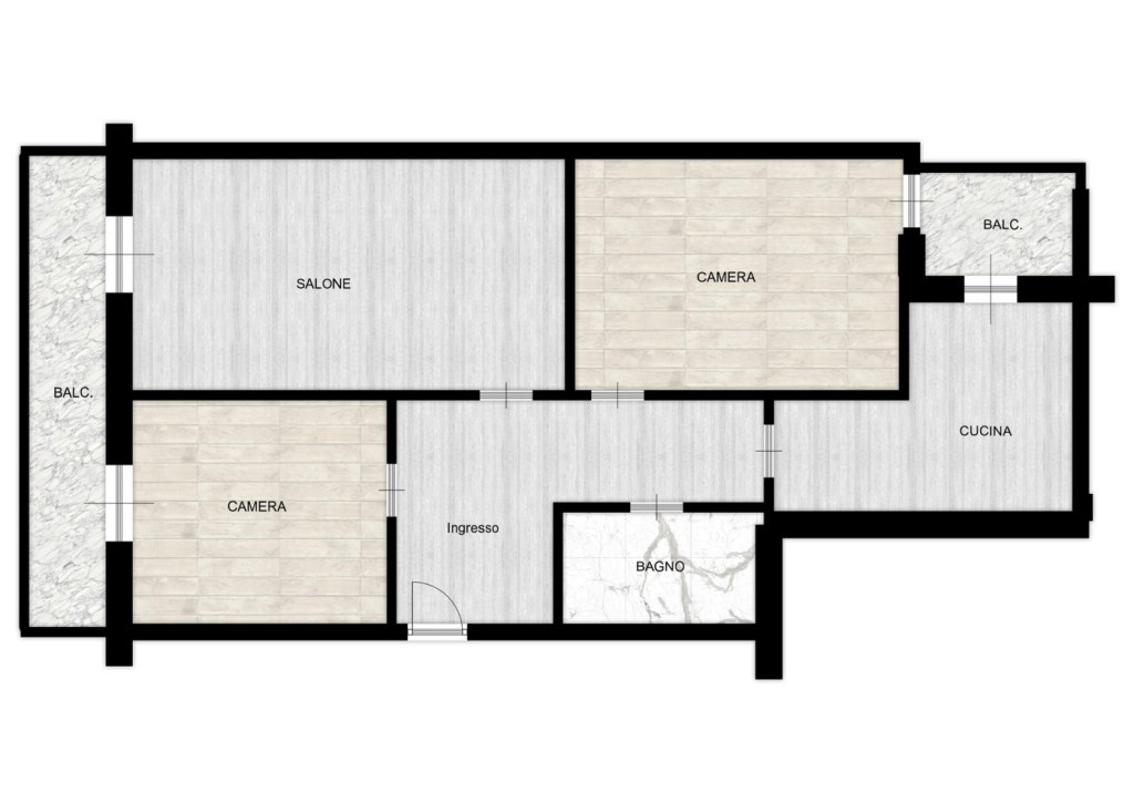 appartamento in vendita a Genova in zona Sampierdarena