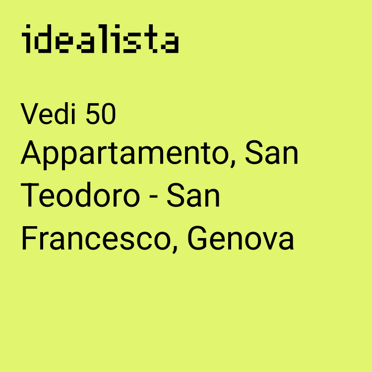 appartamento in vendita a Genova in zona San Teodoro