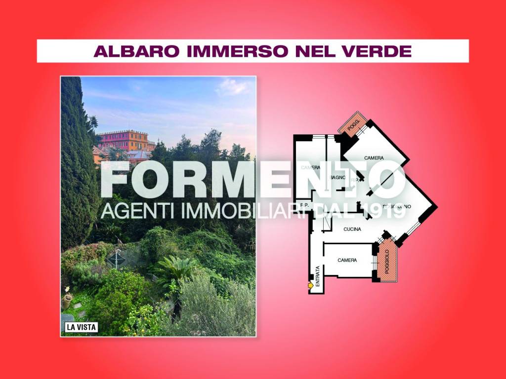 appartamento in vendita a Genova in zona Albaro