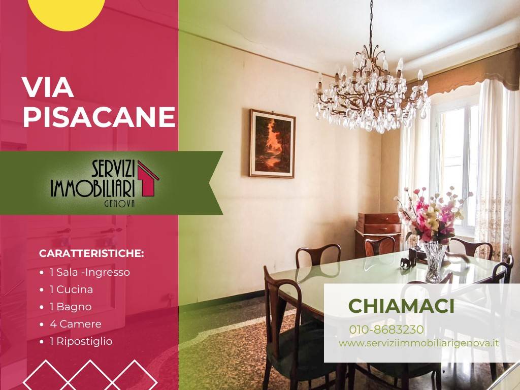 appartamento in vendita a Genova in zona Foce