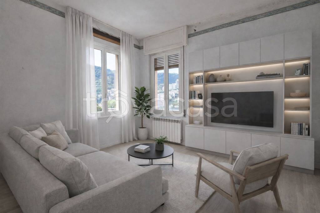 appartamento in vendita a Genova in zona Molassana