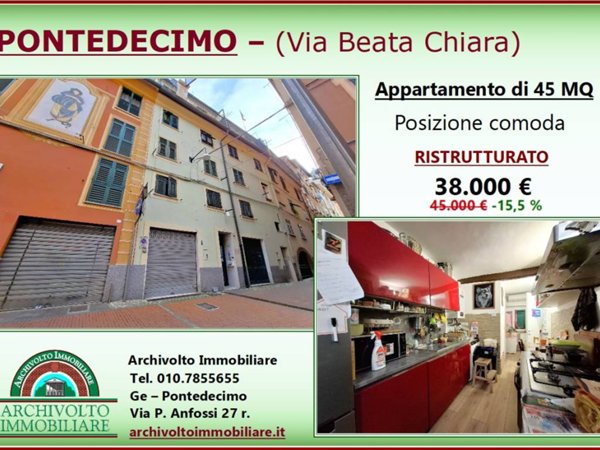 appartamento in vendita a Genova in zona Pontedecimo