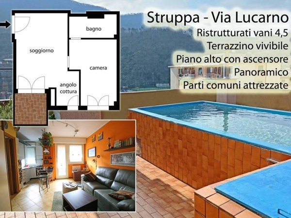 appartamento in vendita a Genova in zona Struppa