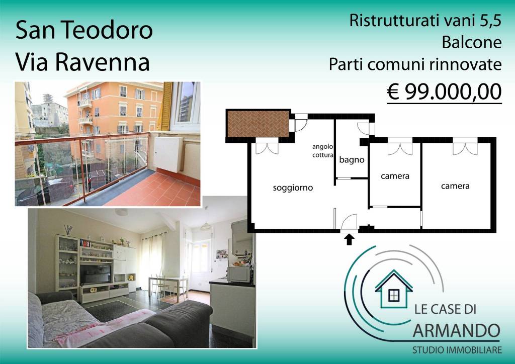 appartamento in vendita a Genova in zona DiNegro