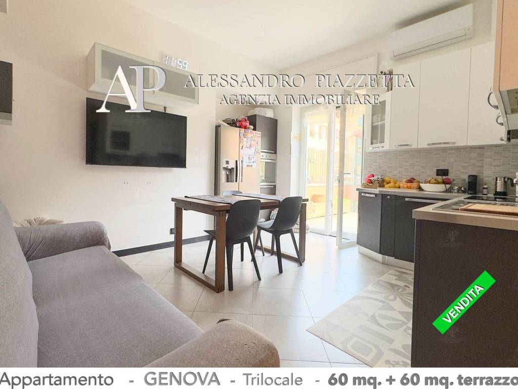 appartamento in vendita a Genova in zona Quezzi
