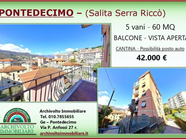 appartamento in vendita a Genova in zona Pontedecimo