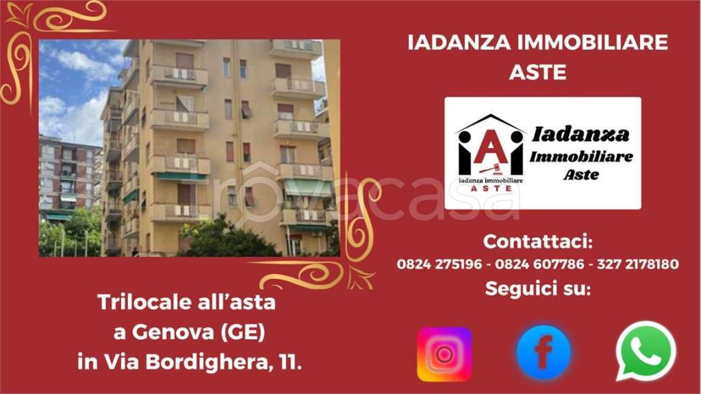 appartamento in vendita a Genova in zona Palmaro / Pra'