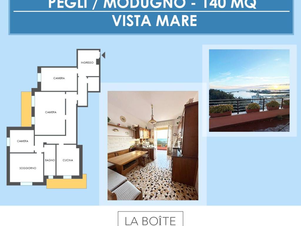 appartamento in vendita a Genova in zona Pegli