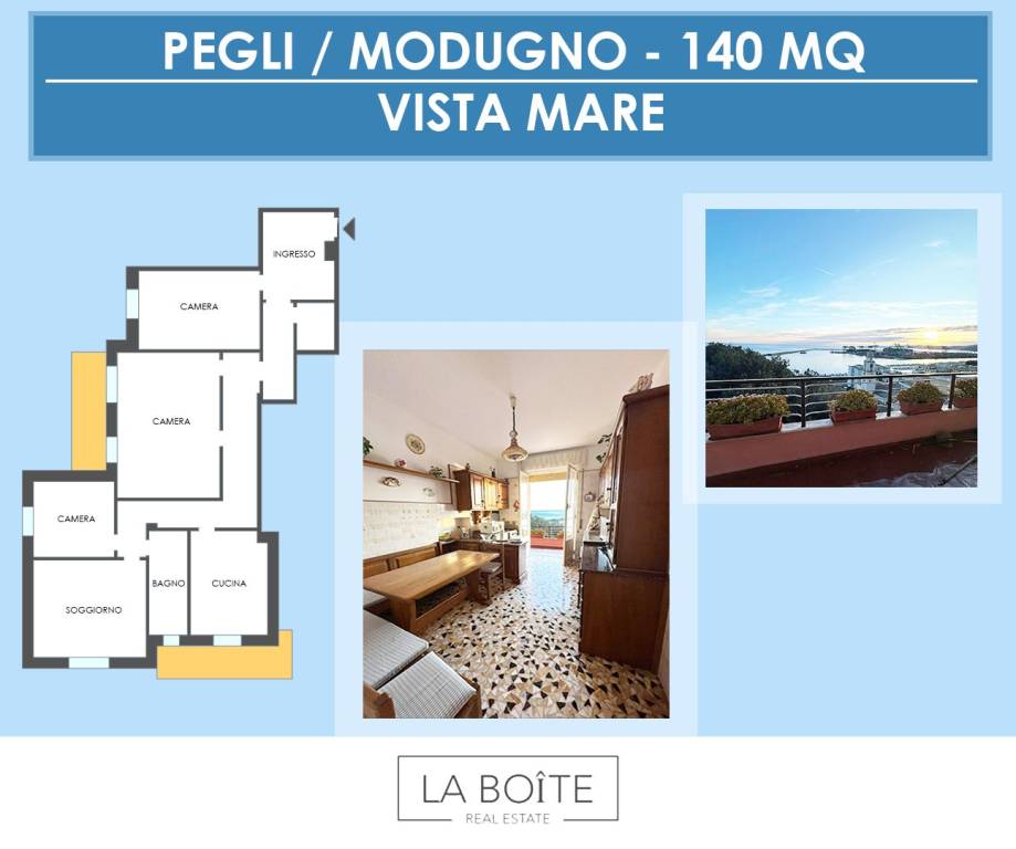 appartamento in vendita a Genova in zona Pegli