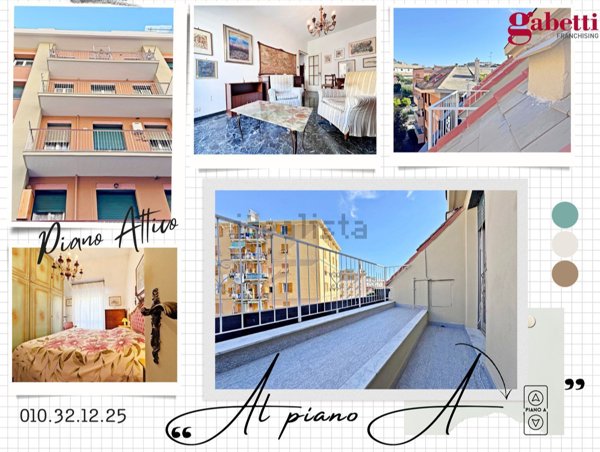 appartamento in vendita a Genova in zona San Martino