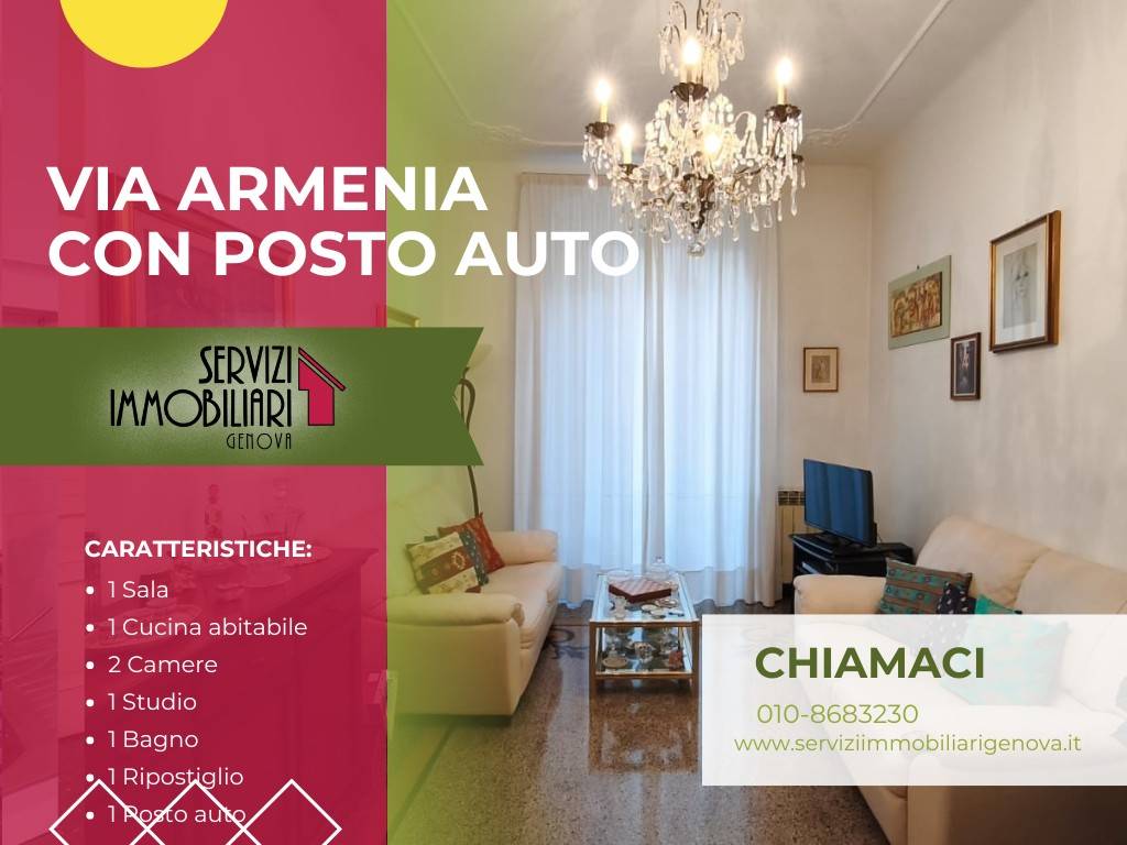 appartamento in vendita a Genova in zona San Martino