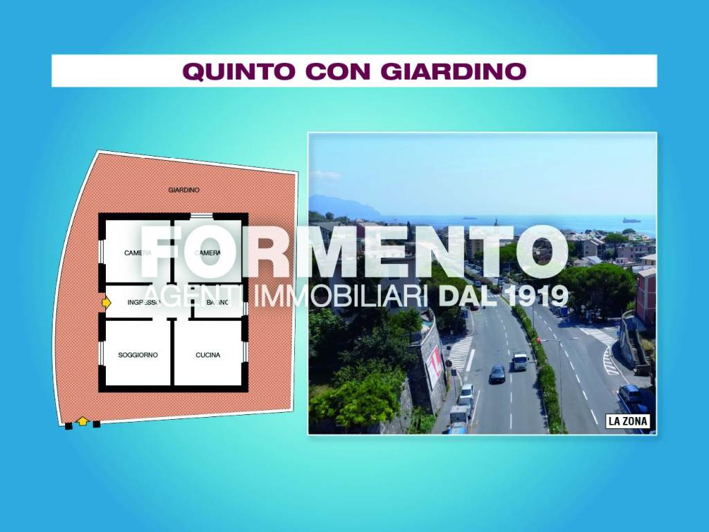 appartamento in vendita a Genova in zona Nervi