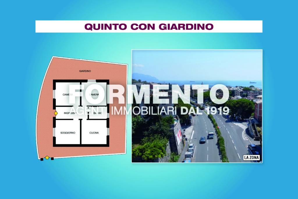 appartamento in vendita a Genova in zona Nervi