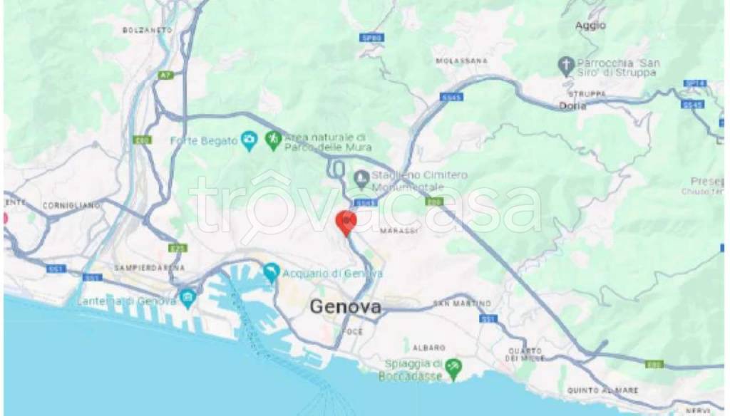 locale commerciale in vendita a Genova in zona Staglieno