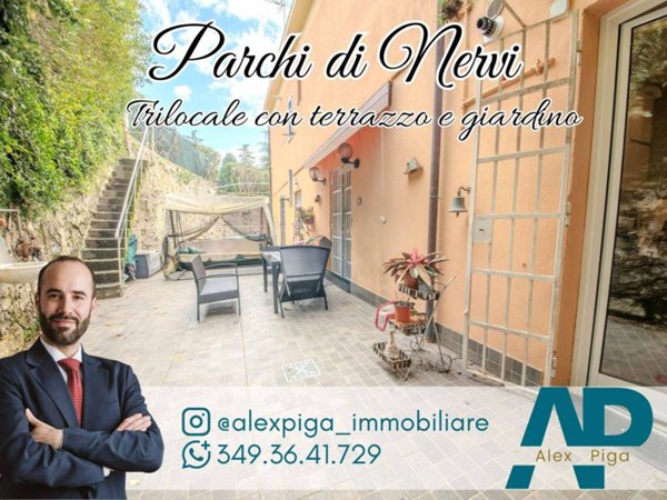 appartamento in vendita a Genova in zona Nervi