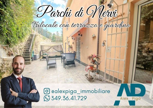 appartamento in vendita a Genova in zona Nervi
