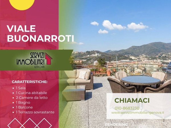 appartamento in vendita a Genova in zona Rivarolo