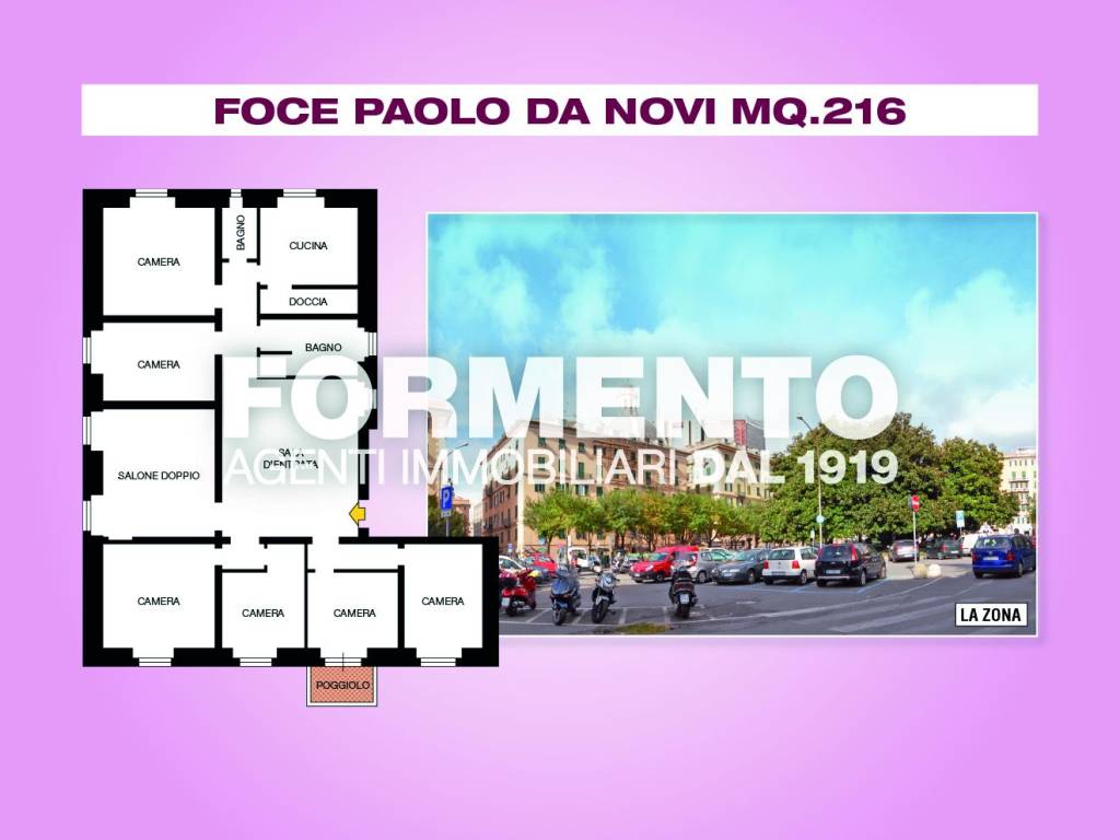 appartamento in vendita a Genova in zona Foce