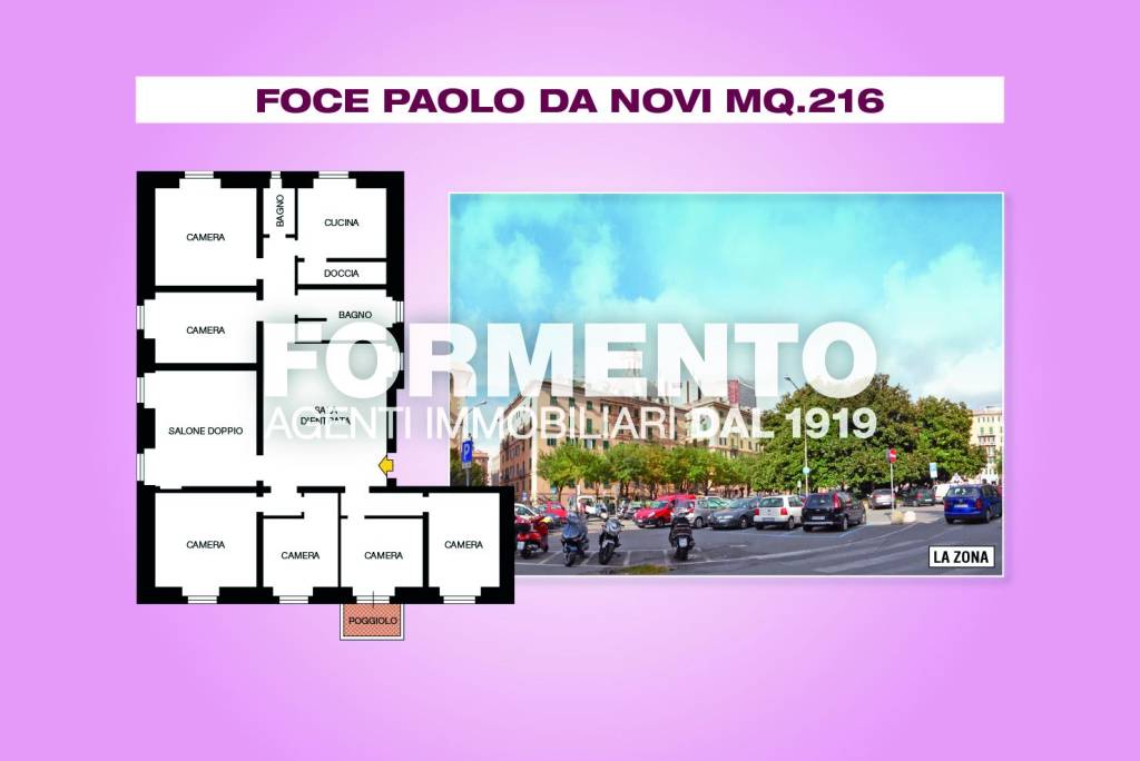 appartamento in vendita a Genova in zona Foce