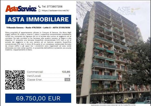 appartamento in vendita a Genova in zona DiNegro