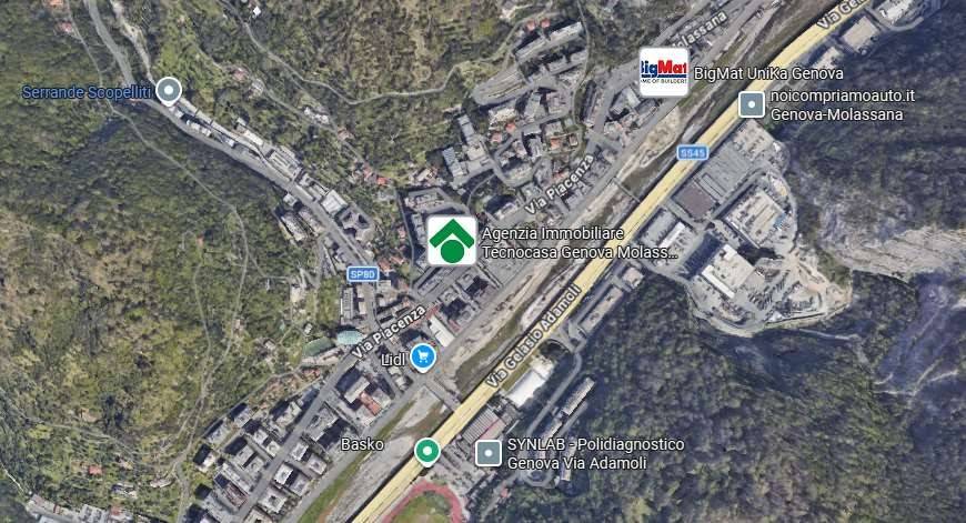 appartamento in vendita a Genova in zona Molassana