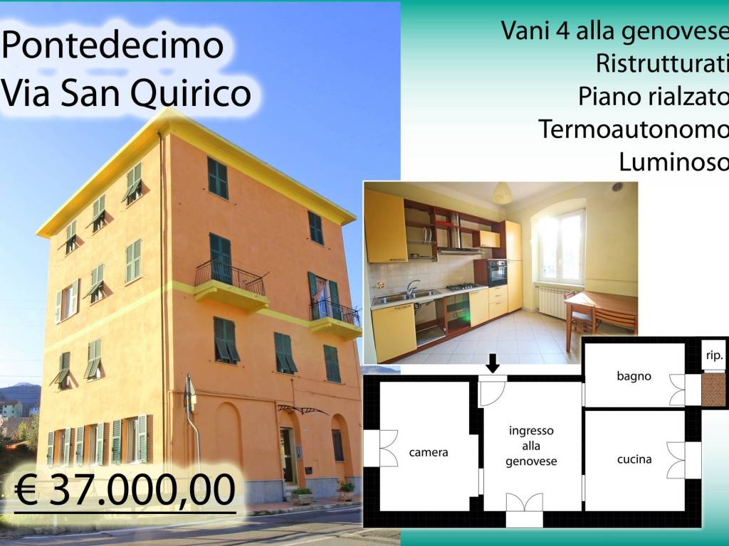 appartamento in vendita a Genova in zona Pontedecimo